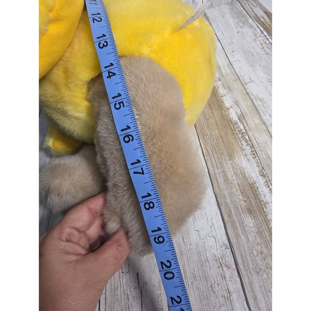 Starbucks Bearista Bear 6th Edition 1999 Yellow Duck Costume Plush 19 Inch - Picture 8 of 8